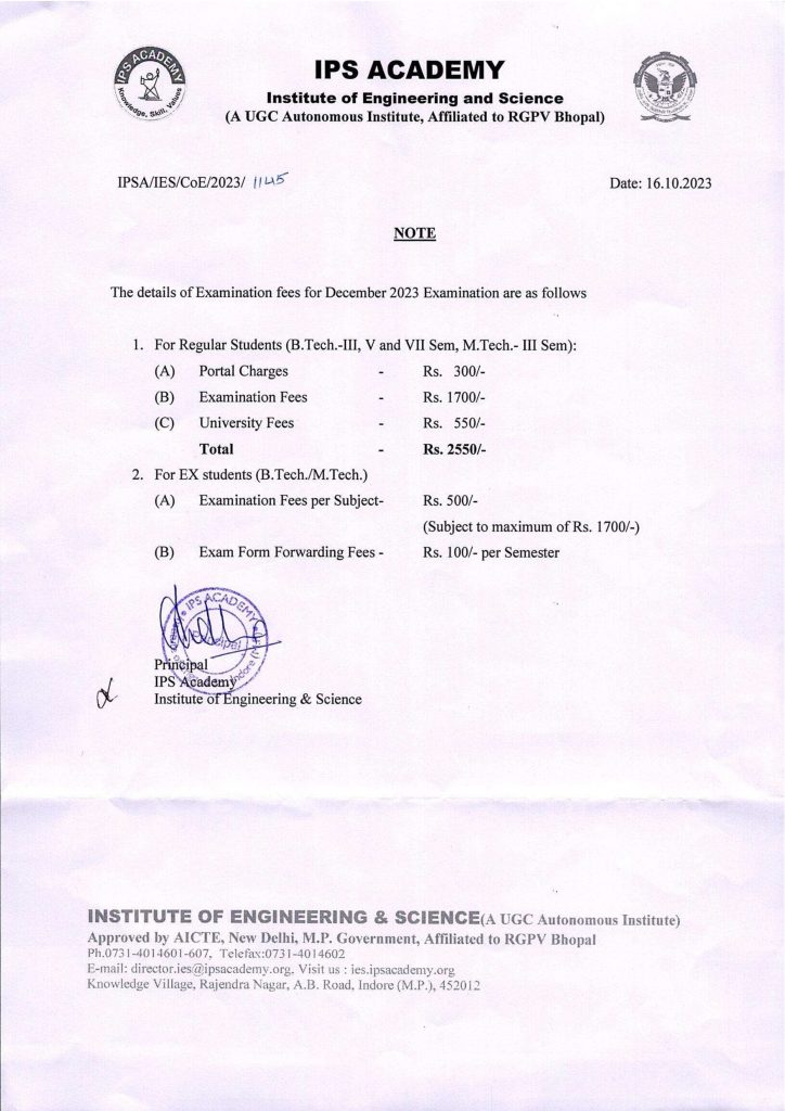 Exam Fees Notice (II-IV Year)_001