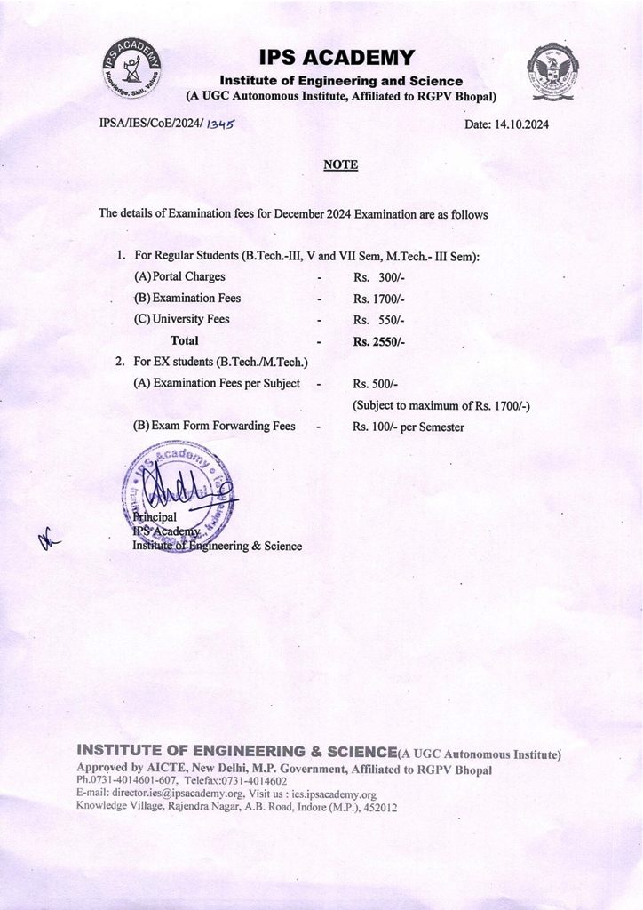 Exam Fee Notice_001