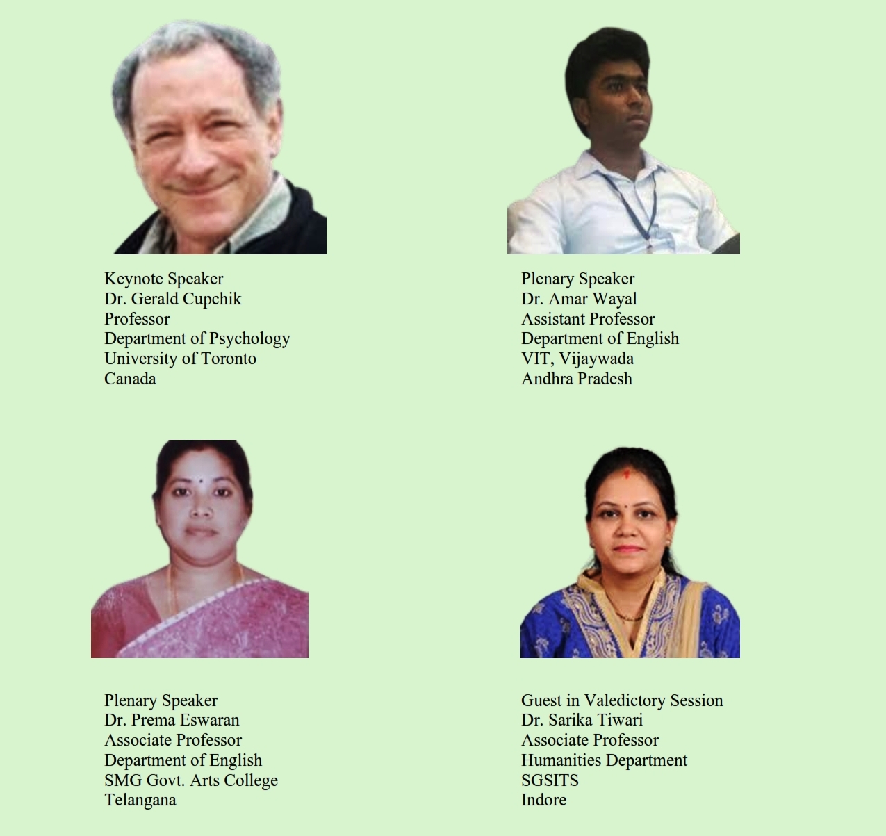 speaker details