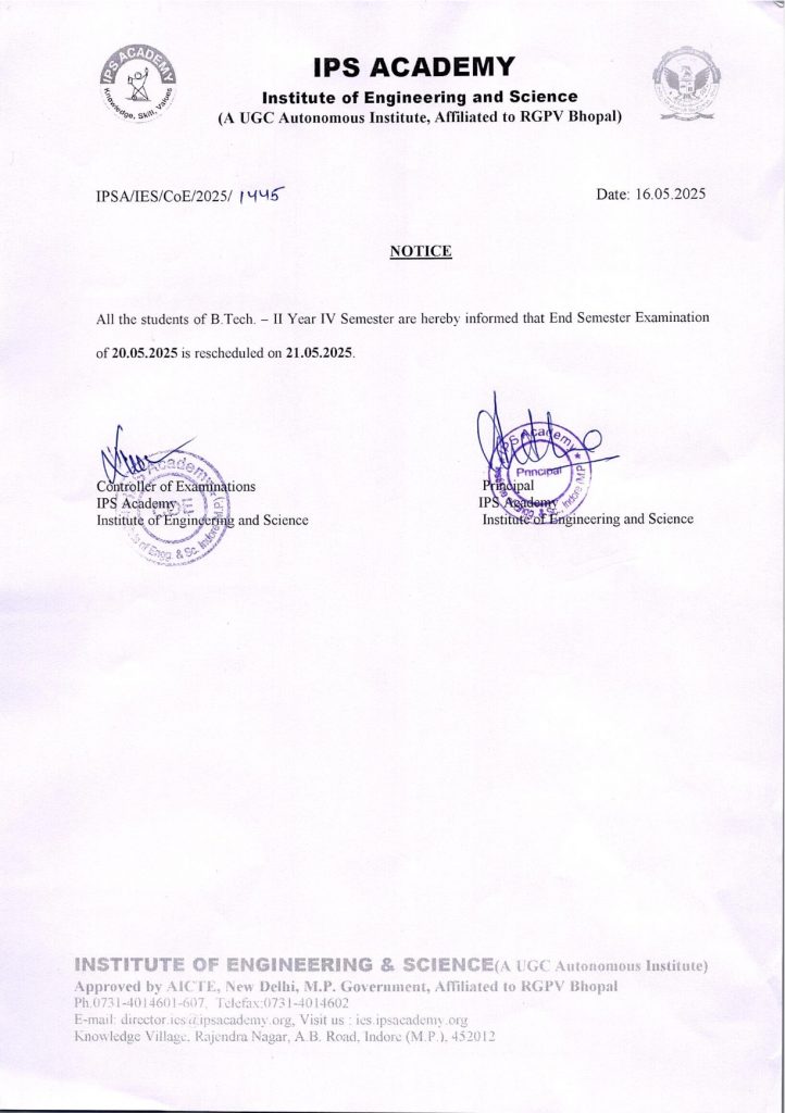 Exam Reschedule Notice_001