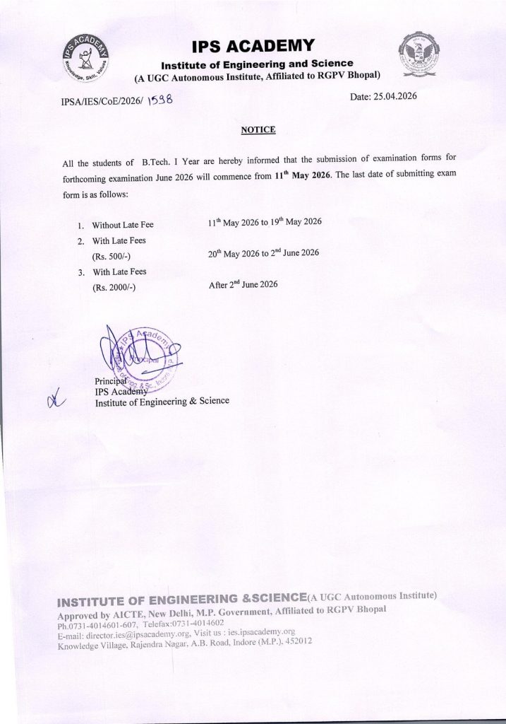 Exam Form Date Notice I Yr._001